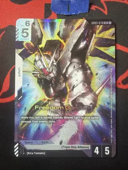 Freedom Gundam Foil - GD03-070 - Gundam TCG Card Game Mint - Image 1