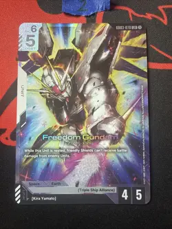 Freedom Gundam Foil - GD03-070 - Gundam TCG Card Game Mint - Image 1