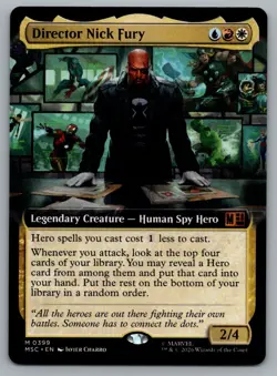 Director Nick Fury (Extended Art) 399 Commander: Marvel Super Heroes Magic: - Image 1
