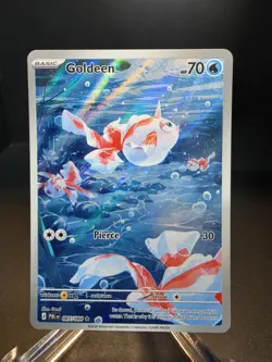 Pokemon TCG Goldeen 087/084 PBL Illustration Rare 2026 - Image 1