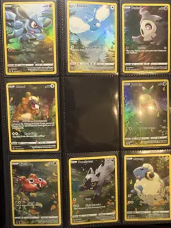 Gallarian Gallery 9 Card Set Minus Pikachu All NM Condition Pokemon Card Set - Image 1