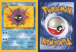 CLOYSTER 32/62 UNCOMMON FOSSIL POKEMON UNLIMITED NEAR MINT - Image 3