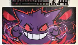 Pokemon TCG Playmat Gengar Mouse Pad Play Mat - Image 1
