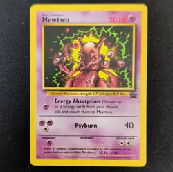 Pokemon Mewtwo Basic Promo 14 HP70 Wizards of the Coast 1999 - Image 1