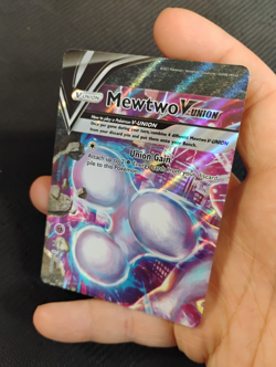 Pokemon TCG Mewtwo V Union SWSH159-162 Holo Promo Full Set of 4 NM - Image 2
