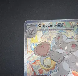 Pokemon - Cinccino ex 119/086 - ME04: Chaos Rising Full Art B - Image 3