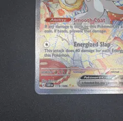 Pokemon - Cinccino ex 119/086 - ME04: Chaos Rising Full Art B - Image 5