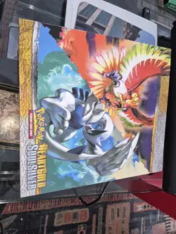Pokemon Heartgold Soulsilver 3-Ring Binder!! Lugia & Ho-Oh!! - Image 1