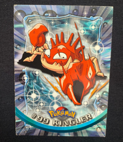 Pokemon Topps Kingler #99 Vintage Blue Label 1st Edition (LP/MP) - Image 1