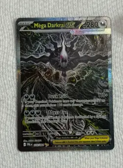 Nintendo Pokemon TCG Mega Darkrai EX Full Art Holo 116/084 PBL English 2016 - Image 1