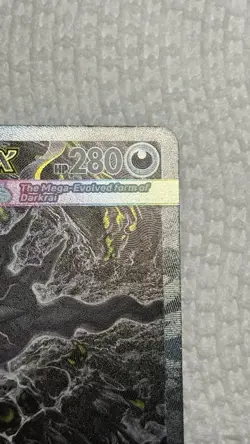 Nintendo Pokemon TCG Mega Darkrai EX Full Art Holo 116/084 PBL English 2016 - Image 3