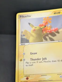 Pikachu 016/017 POP Series 2 Non-Holo Promo Vintage Pokemon TCG Yuka Morii MP - Image 3