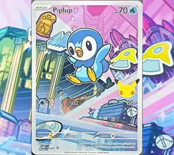 Piplup 042 - Pokemon TCG First Partners Me: Mega Evolution Promo Holo - Image 1