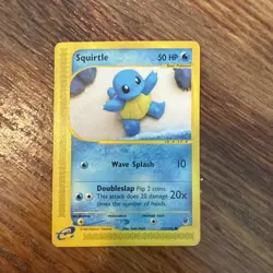 Squirtle 131/165 Common Expedition Base Set Pokemon LP Yuka Morii - Image 1