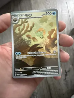 Pokemon 2023 Scarlet & Violet 151 Omanyte #180/165 - Image 1