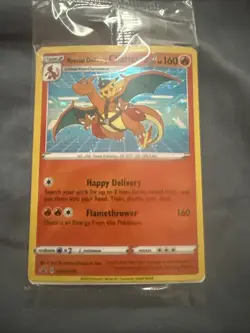 Pokemon Special Delivery Charizard SWSH075 2022 Sealed - Image 1