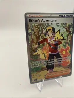 Pokemon TCG Ethan's Adventure 236/182 Sv10: Destined Rivals Full Art Holo -RARE - Image 2