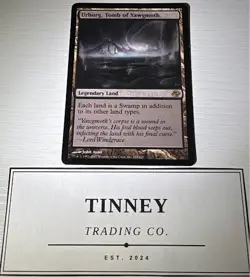 MTG Urborg Tomb of Yawgmoth Planar Chaos 165 Rare Land Magic Card Genuine LP - Image 1