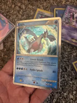 Lugia Shiny Holo Rare Call of Legends SL7 Pokemon Card 2011 English - Image 1