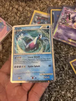 Lugia Shiny Holo Rare Call of Legends SL7 Pokemon Card 2011 English - Image 2