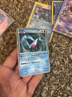 Lugia Shiny Holo Rare Call of Legends SL7 Pokemon Card 2011 English - Image 4