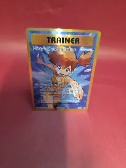 Pokemon TCG XY Evolutions Full Art Misty’s Determination Card 108/108 LP - Image 1