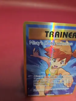 Pokemon TCG XY Evolutions Full Art Misty’s Determination Card 108/108 LP - Image 2