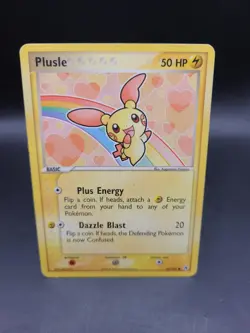 Pokemon 2004 Plusle 69/101 Hidden Legends Common TCG Card Rare HP - Image 1