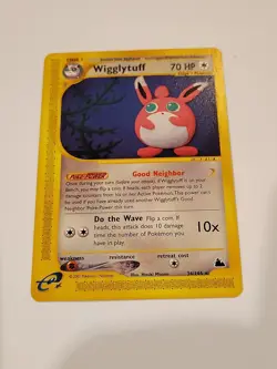 NM Pokemon Card - Wigglytuff Skyridge Rare 34/144 Non Holo - Image 1