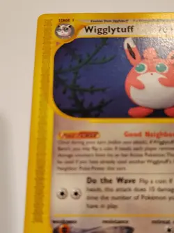 NM Pokemon Card - Wigglytuff Skyridge Rare 34/144 Non Holo - Image 2