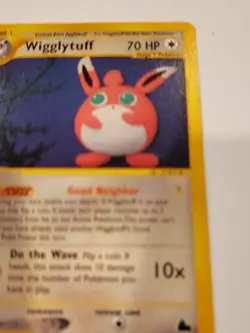 NM Pokemon Card - Wigglytuff Skyridge Rare 34/144 Non Holo - Image 3