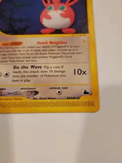 NM Pokemon Card - Wigglytuff Skyridge Rare 34/144 Non Holo - Image 4