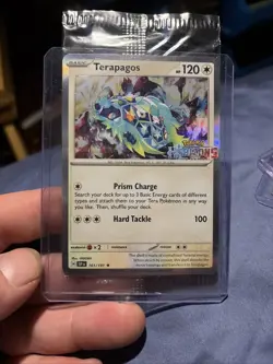 Terapagos 161/191 Surging Sparks Horizons The Series Promo Sealed Pokemon TCG - Image 2