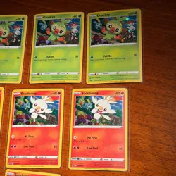 Pokemon SWSH Black Star Promo Lot Grookey SWSH070 Scorbunny SWSH071 Holo x7 - Image 2