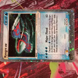 Pokemon Kyogre ex EX Promo Holo Nintendo Power Magazine 001 120 HP English - Image 3