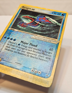 Kyogre EX 001 Ultra Rare Non-Foil Black Star Promo Pokemon 1469 - Image 2