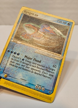 Kyogre EX 001 Ultra Rare Non-Foil Black Star Promo Pokemon 1469 - Image 3