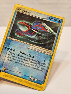 Kyogre EX 001 Ultra Rare Non-Foil Black Star Promo Pokemon 1469 - Image 4