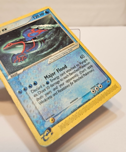 Kyogre EX 001 Ultra Rare Non-Foil Black Star Promo Pokemon 1469 - Image 5