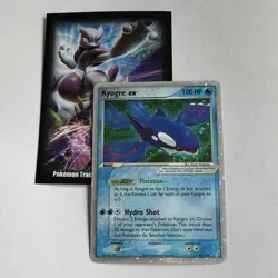 Pokemon TCG Kyogre ex 95/100 Crystal Guardians Ultra Rare Holo EX - Image 3