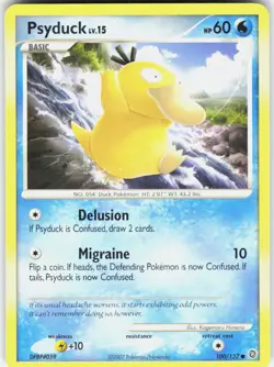Psyduck 100/132 Common Secret Wonders Pokemon Near Mint - Image 1