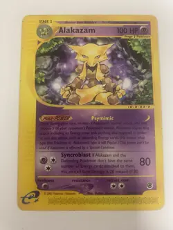 Alakazam #33/165 Non-Holo Rare - Expedition Pokemon - Image 1