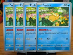 Pokemon TCG Ascended Heroes Psyduck 039/217 x4 Playset - Image 1