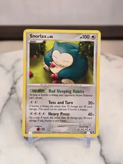 Pokemon TCG Snorlax 81/111 Rising Rivals Regular LP - Image 1