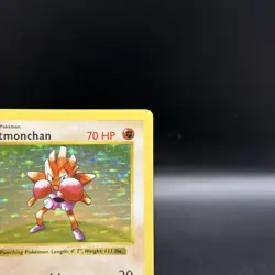 Pokemon TCG Hitmonchan 7/102 Base Set Shadowless Holo Rare WOTC VTG 1999 NM - Image 5