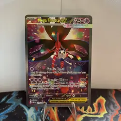 Pokemon Mega Floette EX 117/086 Mega Evolution Full Art Holo Ultra Rare 2016 EN - Image 1
