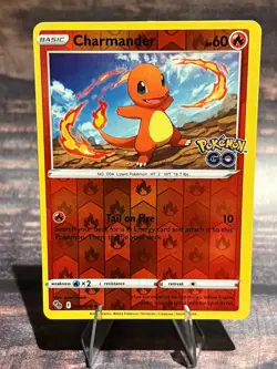 Charmander 008/078 Common Pokemon GO Pokemon TCG - Image 1