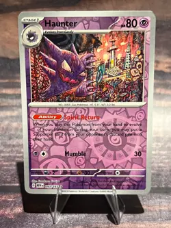 Haunter 093/165 Uncommon SV: Scarlet & Violet 151 Pokemon TCG - Image 1