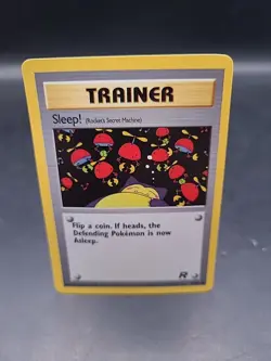 Pokemon TCG Sleep! Team Rocket 79/82 Regular LP. - Image 1