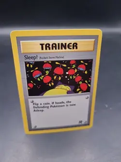 Pokemon TCG Sleep! Team Rocket 79/82 Regular LP. - Image 2